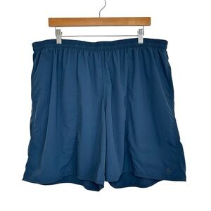 Duck Camp Mens Active 7” Scott Shorts Sz 2XL Blue Lined Lightweight Outdoor